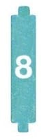 BTICINO BTI3501/8 10er-Set Konfigurator Nr. 8 zur Konfigur
