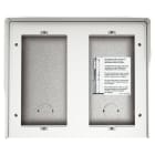 BTICINO BTI350642 4-moduliger Aufputzkasten, 2-reihig, Far