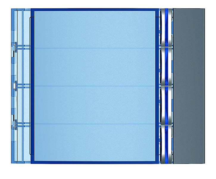 BTICINO BTI352043 Frontblende Ruftastmodul 4Rt Allstreet