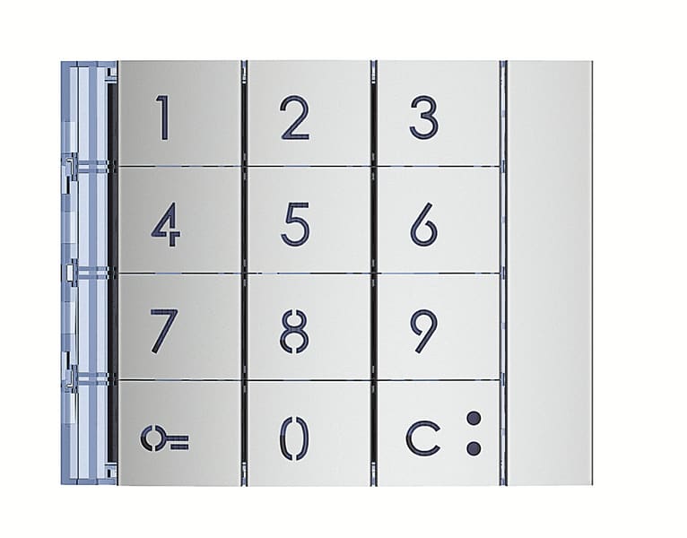 BTICINO BTI353001 Frontblende Zehnertastatur Allmetall