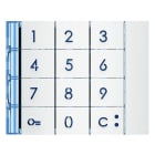 BTICINO BTI353002 Frontblende Zehnertastatur Allwhite