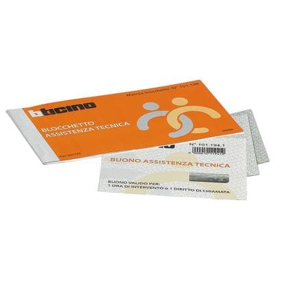 BTICINO BTI3545 BUONI ASSISTENZA TECNICA
