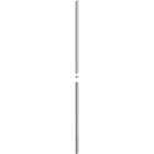 BTICINO BTI3826 FLATWALL - CORNICI LATERALI DX E SX H150
