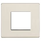 BTICINO - BTI500/2A/R MAGIC - PLACCA 2P SCATOLA TONDA RESINA