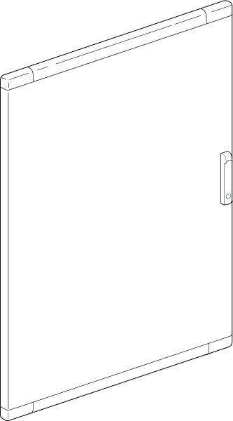 BTICINO BTI93870L MAS LDX - PORTA LAMIERA 850X1400