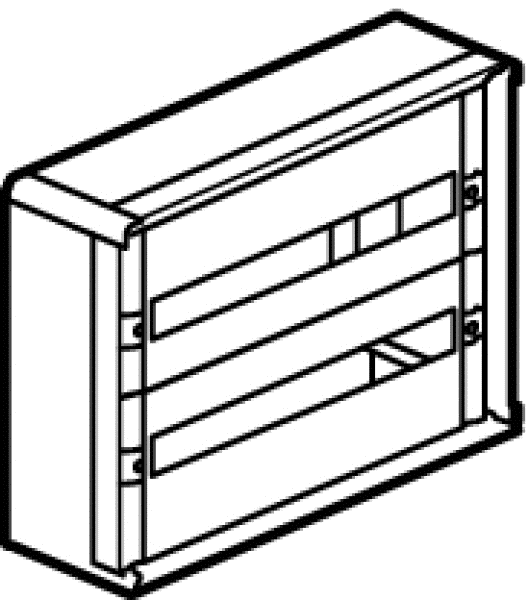 BTICINO BTI94520P MAS SDX P - QUADRO 515X400