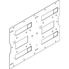 BTICINO BTI9529P/04I TELAIO MEGATIKER 630 INTERBLOCCATI