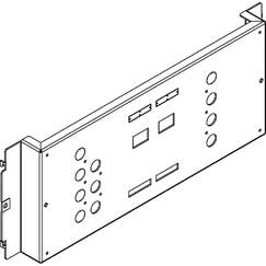 BTICINO BTI9541PR250N MAS - PIASTRA ME250 RIMOV ORIZZ L 600MM