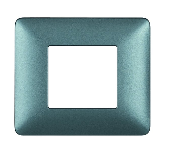 BTICINO BTIAM4802MIR MATIX - PLACCA 2P IRON