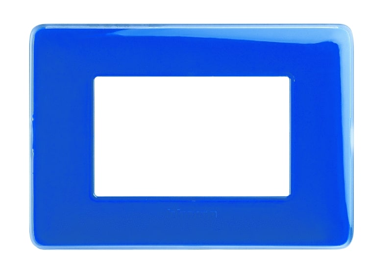 BTICINO BTIAM4803CBU MATIX - PLACCA 3P COLORS COBALTO