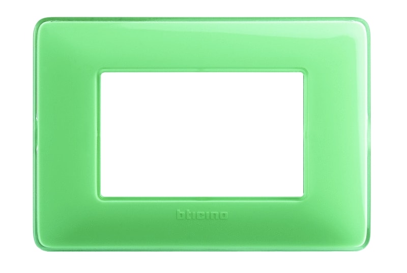 BTICINO BTIAM4803CVC MATIX - PLACCA 3P COLORS TE VERDE