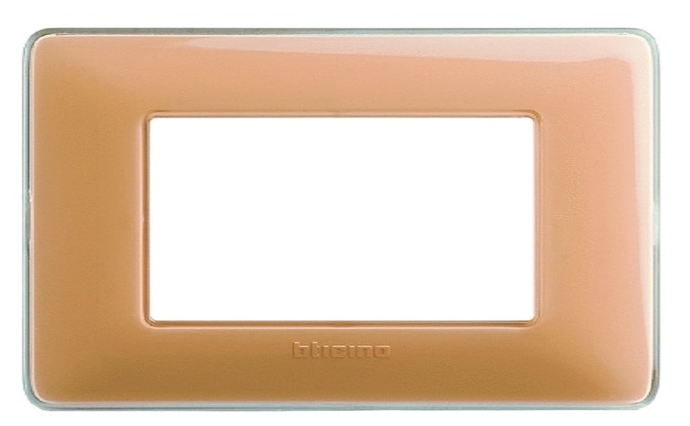 BTICINO BTIAM4804CAB MATIX - PLACCA 4P COLORS AMBRA
