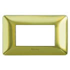 BTICINO BTIAM4804GOS MATIX - PLACCA 4P ORO SATINATO