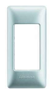 BTICINO BTIAM4811/1SL MATIX - PLACCA PER PROFILATI 1P SILVER