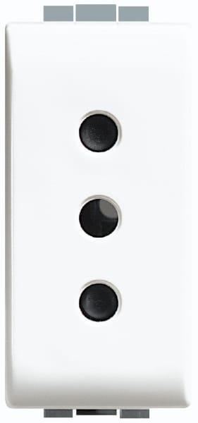 BTICINO - BTIC4113 LUNA - PRESA 2P+T 10A 250V