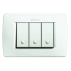 BTICINO - BTIC4803BN LUNA - PLACCA 3P BIANCA