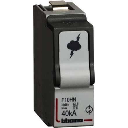 BTICINO BTIF10HN BTDIN - REPLACEMENT MODULE T2 40KA N-PE