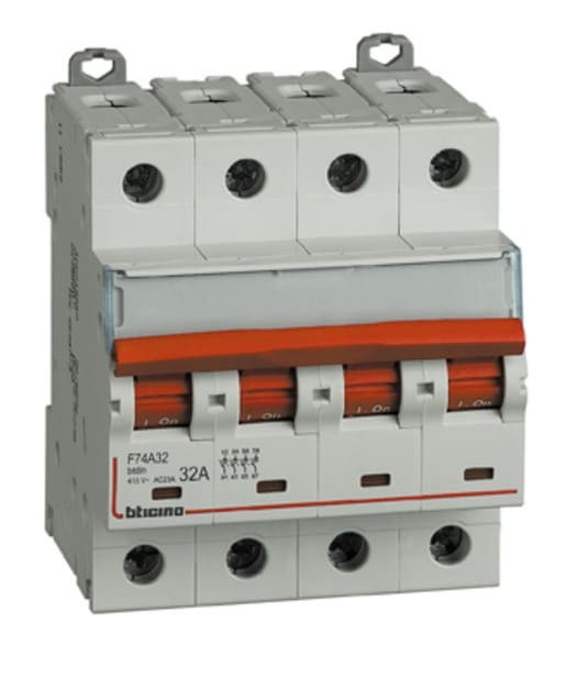 BTICINO BTIF74A63 BTDIN - SEZIONATORE COMANDABILE 4P 63A