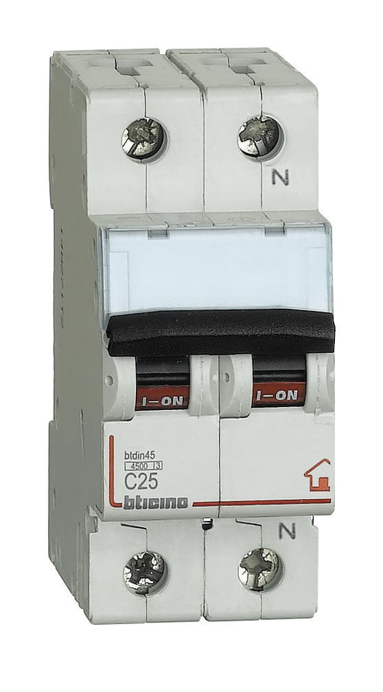 BTICINO BTIFC810NC10 BTDIN-RS-MAGNETOT C10 1P+N 2M 4500A