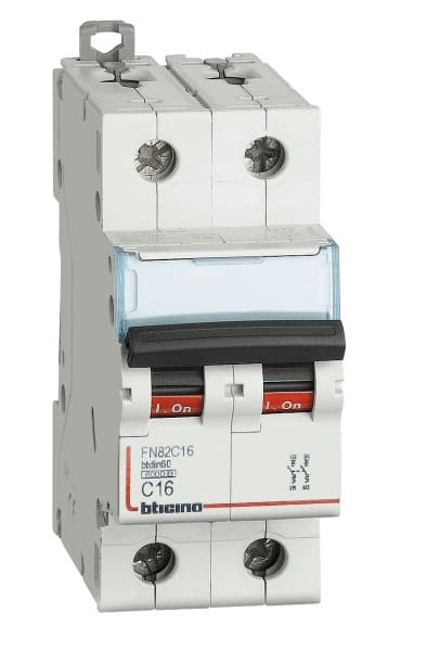 BTICINO BTIFN82C25 BTDIN60 - MAGNETOT 2P CURVA C 25A 6KA