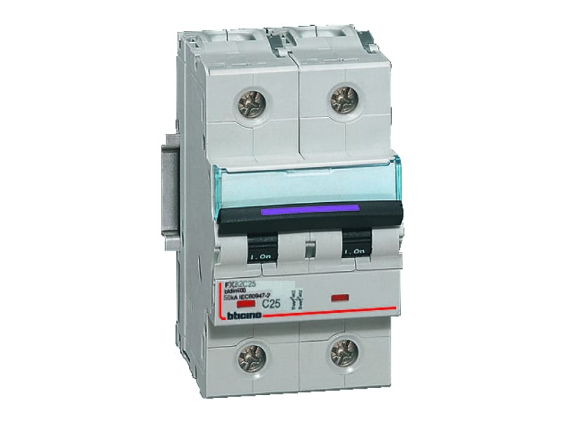 BTICINO BTIFX82C10 BTDIN500 - MAGNETOT 2P CURVA C 10A 50KA