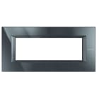 BTICINO BTIHA4806HS AXOLUTE - PLACCA 6P ANTRACITE