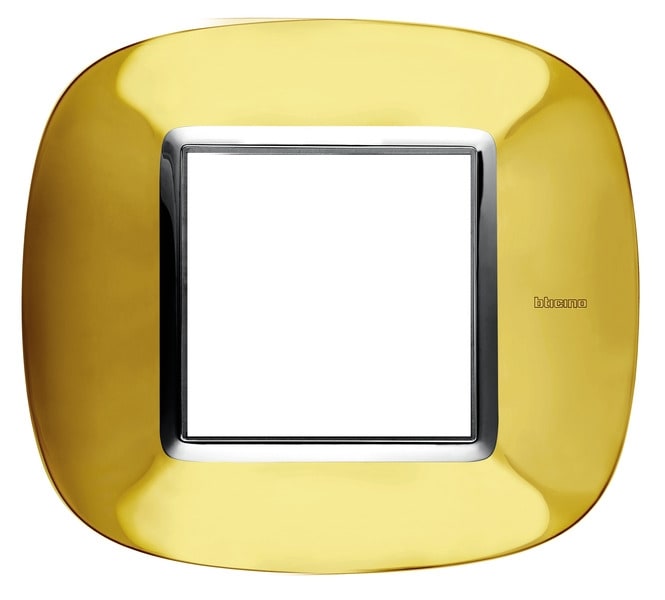 BTICINO - BTIHB4802OR Abdeckrahmen AXOLUTE: 1-fach, 2 Module,