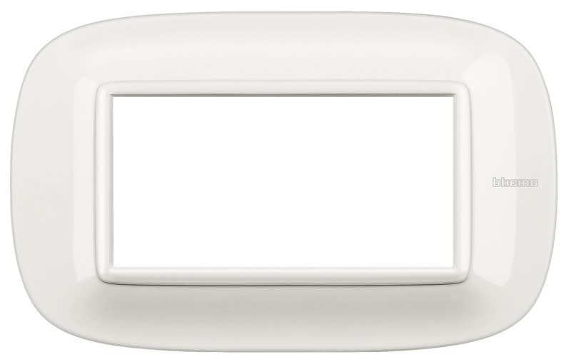 BTICINO - BTIHB4804HD Abdeckrahmen AXOLUTE: 4 Module, Farbe: W