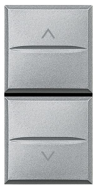 BTICINO BTIHC4027 JALOUSIESCHALTER ALUMINIUM 1TE