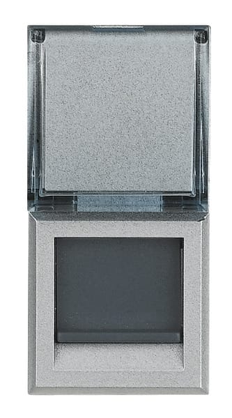 BTICINO BTIHC4262C6 Datendose RJ45 CAT6 UTP 110 Alu