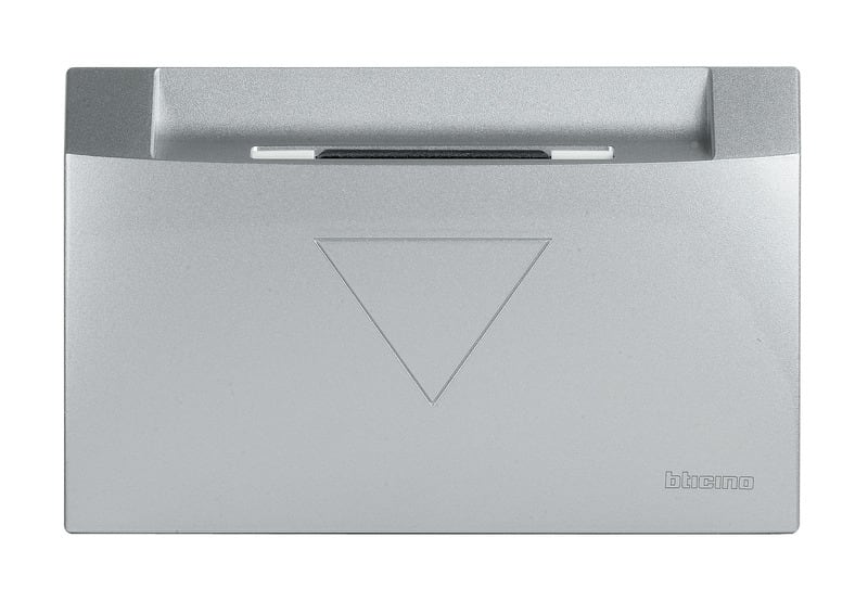BTICINO BTIHC4547 Abdeckung Hotel-Card-System Alu