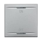 BTICINO - BTIHC4911/2AG AXOLUTE - COPRITASTO ON OFF 2 MOD CHIARO