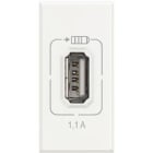 BTICINO - BTIHD4285C1 AX USB-Lademodul 1Mod Weiss