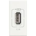 BTICINO BTIHD4285C1 AX USB-Lademodul 1Mod Weiss