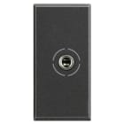 BTICINO - BTIHS4280 Anschlussdose JACK 3 5 Anthrazit