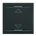 BTICINO - BTIHS4911/2AH AXOLUTE - COPRITASTO SU GIU 2 MOD SCURO