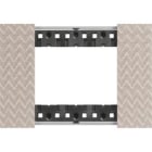 BTICINO - BTIKA4803MM L.NOW - PLACCA 3P OPTIC