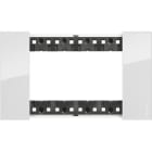 BTICINO - BTIKA4804DW L.NOW - PLACCA 4P GHIACCIO