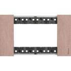 BTICINO - BTIKA4804ZM L.NOW - PLACCA 4P RAME