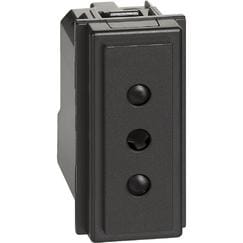 BTICINO BTIKG4113 L.NOW - PRESA 2P+T 10A 250VAC NERA