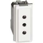 BTICINO BTIKW4113 L.NOW - PRESA 2P+T 10A 250VAC BIANCO