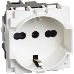 BTICINO BTIKW4140A16 L.NOW - PRESA UNEL E BIPASSO 10/16A BIAN