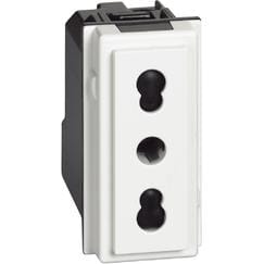 BTICINO BTIKW4180 L.NOW - PRESA 2P+T 10/16A 250VAC BIPAS.