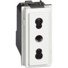BTICINO BTIKW4180 L.NOW - PRESA 2P+T 10/16A 250VAC BIPAS.