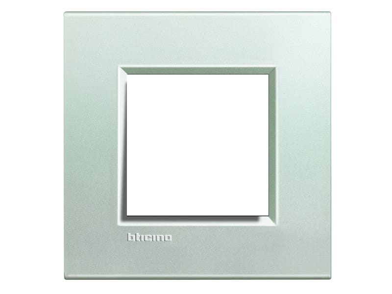 BTICINO BTILNA4802AG LL - PLACCA 2P ARGENTO