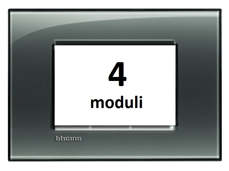 BTICINO BTILNA4804KF Abdeckrahmen LIVINGLIGHT fur Kompaktinst