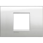 BTICINO BTILNA4819GL LL - PLACCA 2P ARGENTO LUNARE