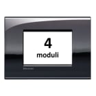 BTICINO - BTILNC4804PT Abdeckrahmen LIVINGLIGHT AIR, 4-modulig,