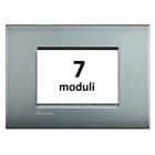 BTICINO - BTILNC4807NK Abdeckrahmen LIVINGLIGHT AIR, 7-modulig,