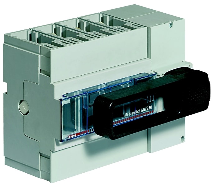 BTICINO BTIT7234WF/200 SEZIONATORE MW250 - 4P 200A FRONTALE